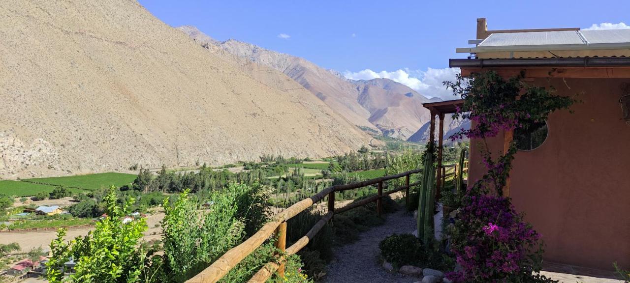 Casa Jardin De Hadas Con Vista Panoramica Pisco Elqui Eksteriør billede