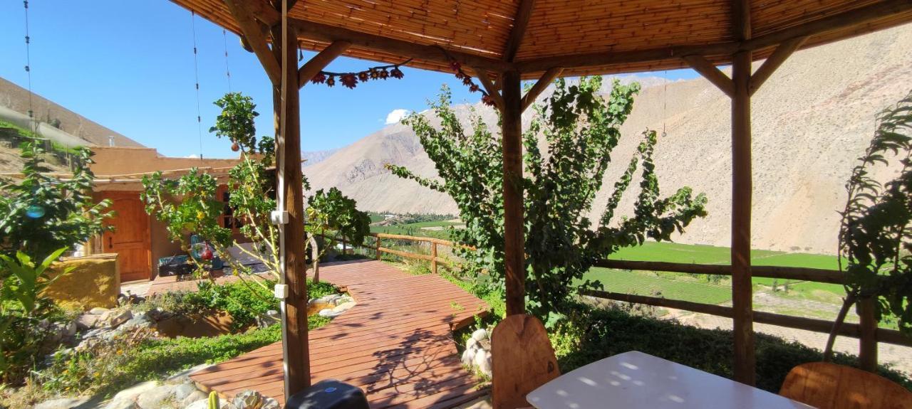 Casa Jardin De Hadas Con Vista Panoramica Pisco Elqui Eksteriør billede